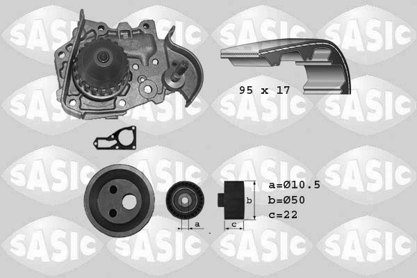 Water Pump & Timing Belt Kit