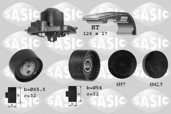 Water Pump & Timing Belt Kit