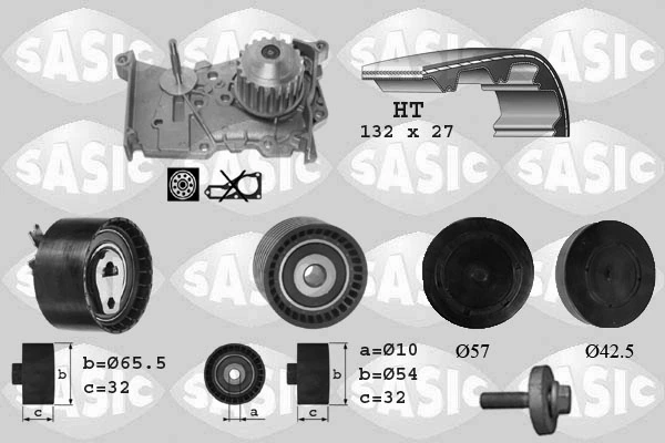 Water Pump & Timing Belt Kit