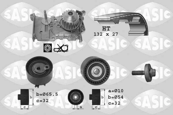 Water Pump & Timing Belt Kit
