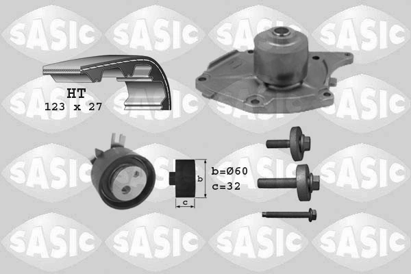 Water Pump & Timing Belt Kit