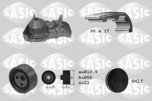 Water Pump & Timing Belt Kit