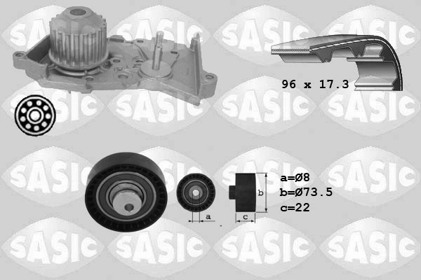 Water Pump & Timing Belt Kit