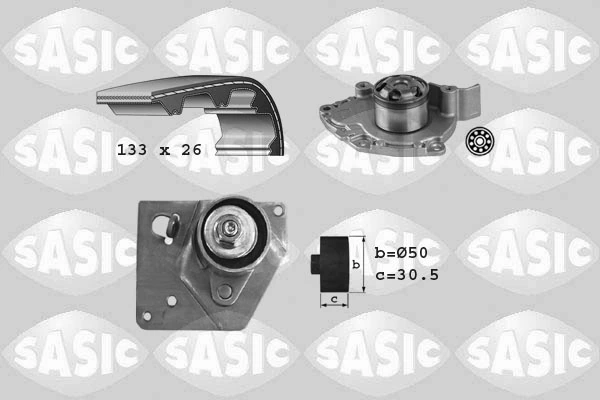Water Pump & Timing Belt Kit
