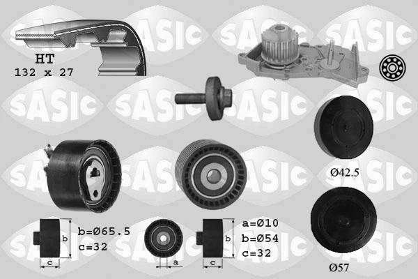 Water Pump & Timing Belt Kit