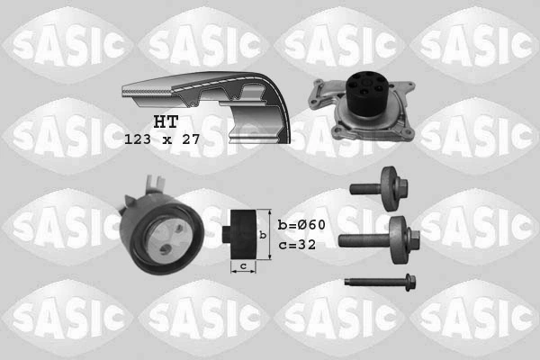 Water Pump & Timing Belt Kit