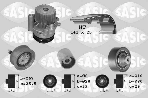 Water Pump & Timing Belt Kit