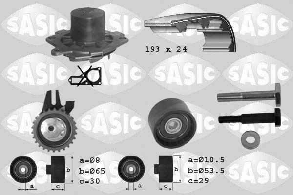 Water Pump & Timing Belt Kit