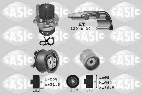 Water Pump & Timing Belt Kit