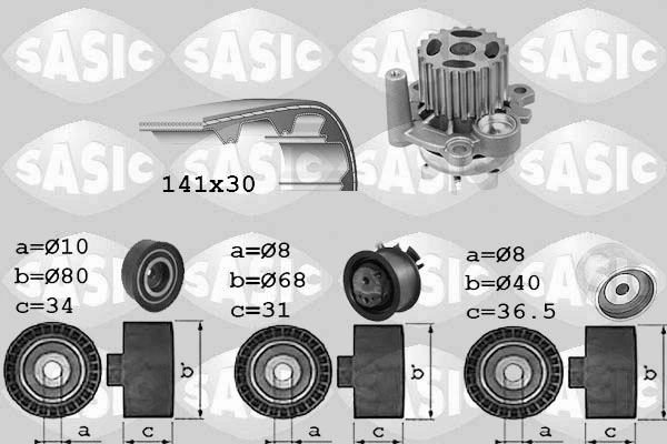 Water Pump & Timing Belt Kit