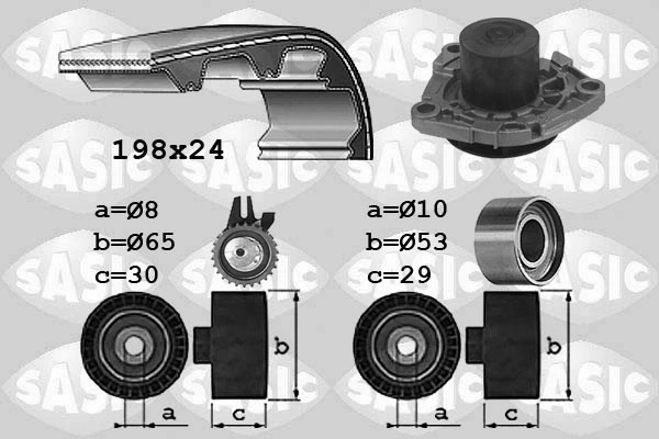 Water Pump & Timing Belt Kit