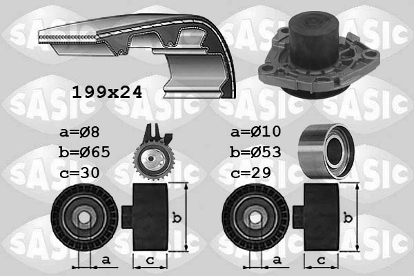 Water Pump & Timing Belt Kit