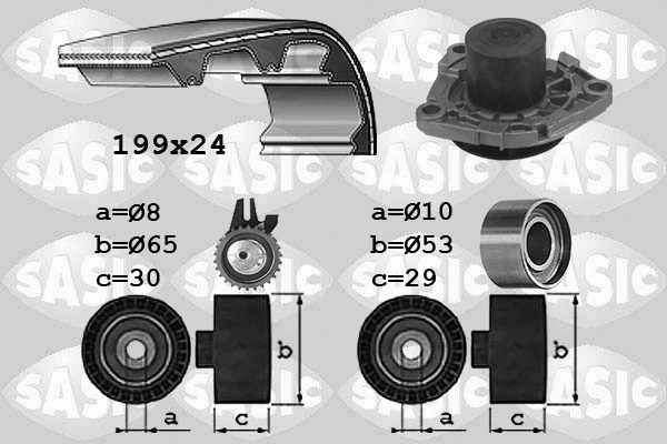 Water Pump & Timing Belt Kit