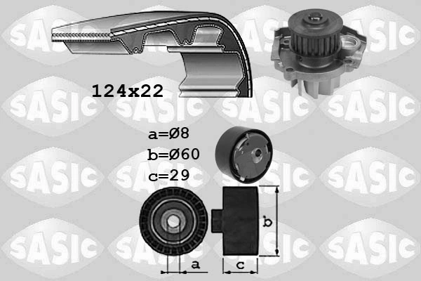 Water Pump & Timing Belt Kit
