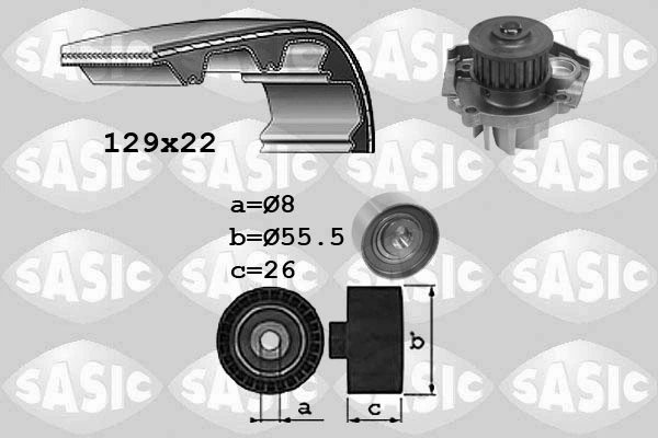 Water Pump & Timing Belt Kit