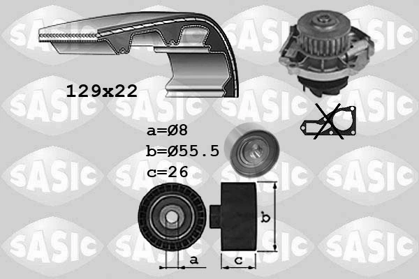 Water Pump & Timing Belt Kit