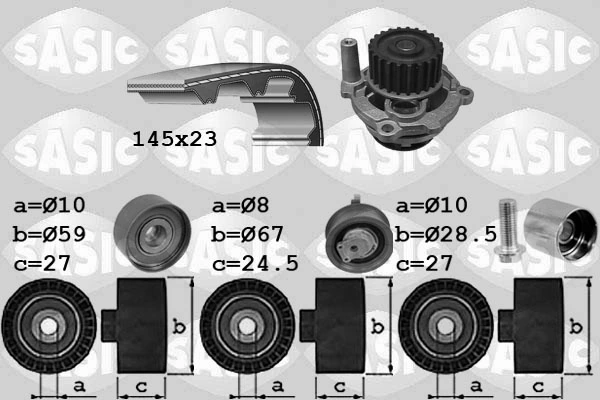 Water Pump & Timing Belt Kit