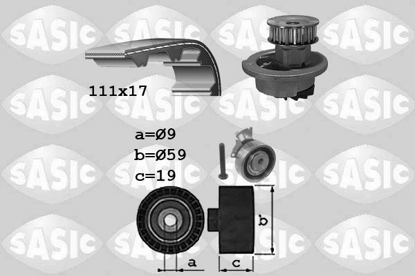 Water Pump & Timing Belt Kit