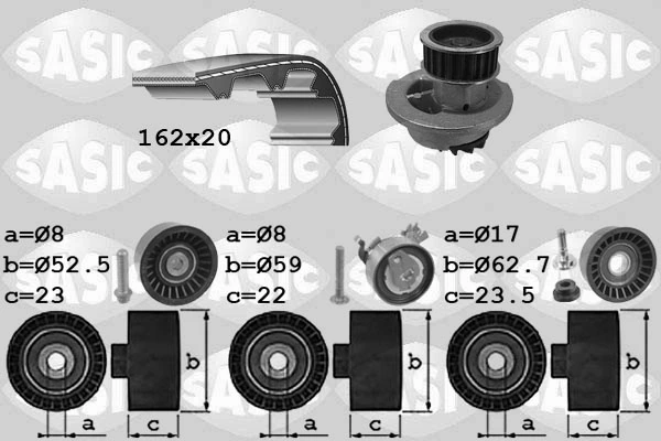 Water Pump & Timing Belt Kit