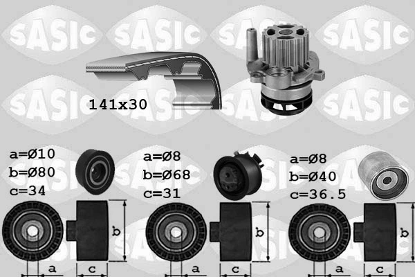 Water Pump & Timing Belt Kit