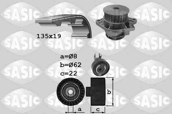 Water Pump & Timing Belt Kit