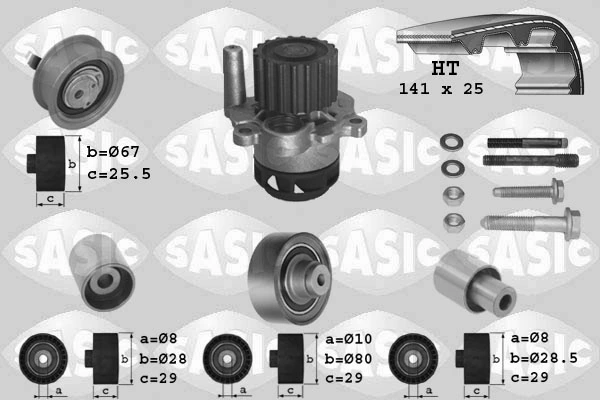 Water Pump & Timing Belt Kit