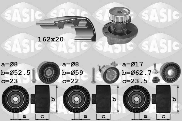Water Pump & Timing Belt Kit