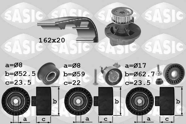 Water Pump & Timing Belt Kit