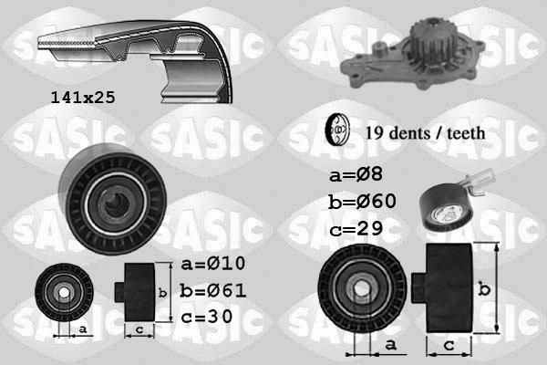 Water Pump & Timing Belt Kit