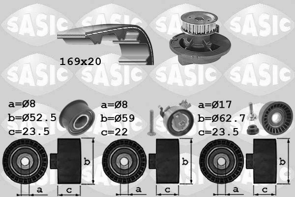 Water Pump & Timing Belt Kit