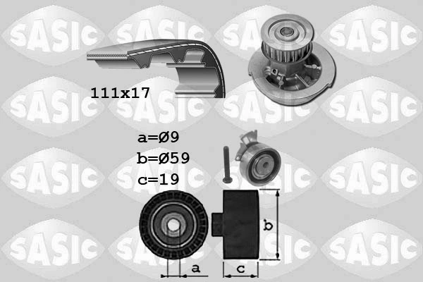 Water Pump & Timing Belt Kit