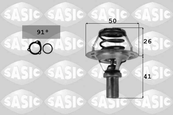 Thermostat, coolant