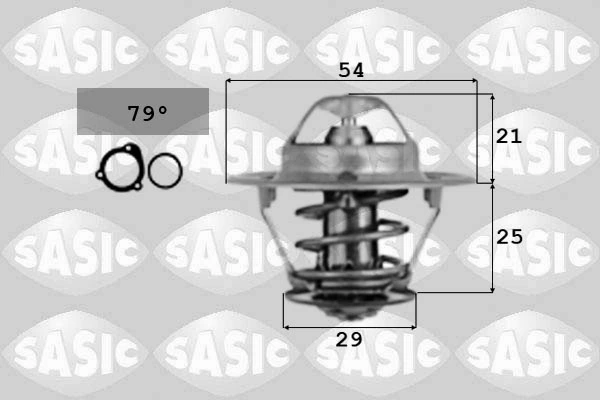Thermostat, coolant