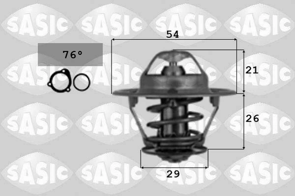 Thermostat, coolant