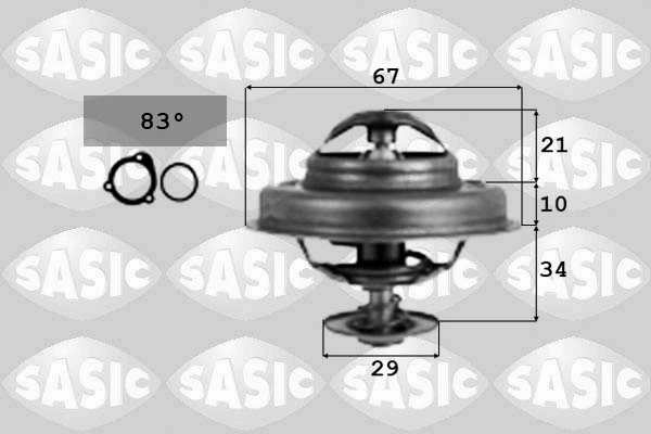 Thermostat, coolant