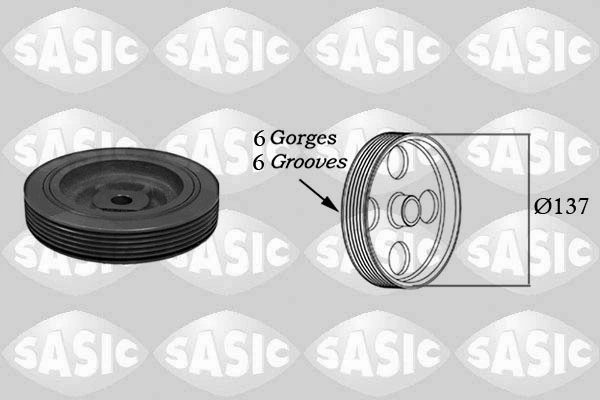 Belt Pulley, crankshaft