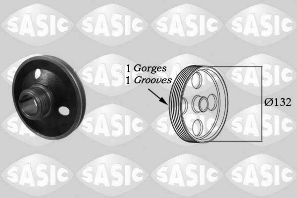 Belt Pulley, crankshaft