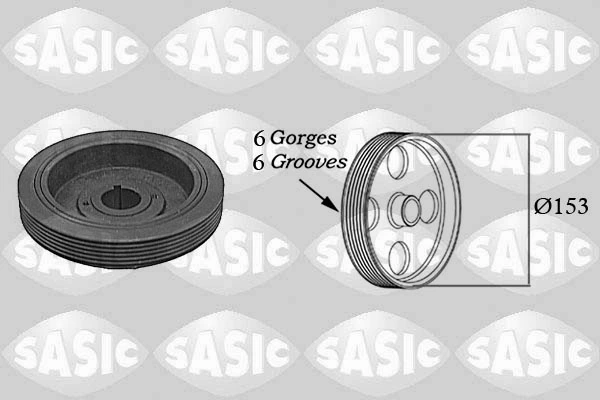Belt Pulley, crankshaft