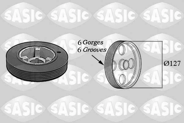 Belt Pulley, crankshaft