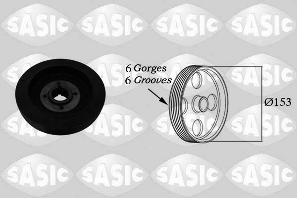 Belt Pulley, crankshaft