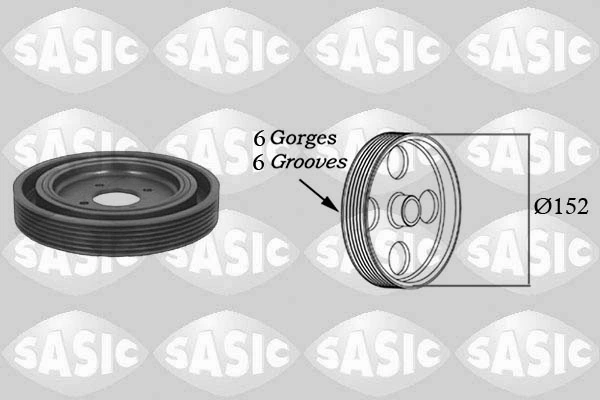 Belt Pulley, crankshaft