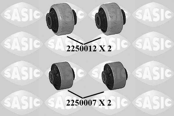 Repair Kit, control arm