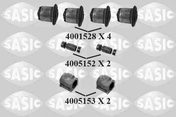 Repair Kit, axle beam