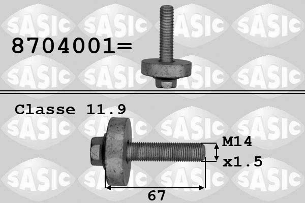 Pulley Bolt