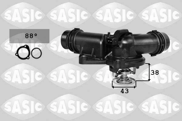 Thermostat, coolant