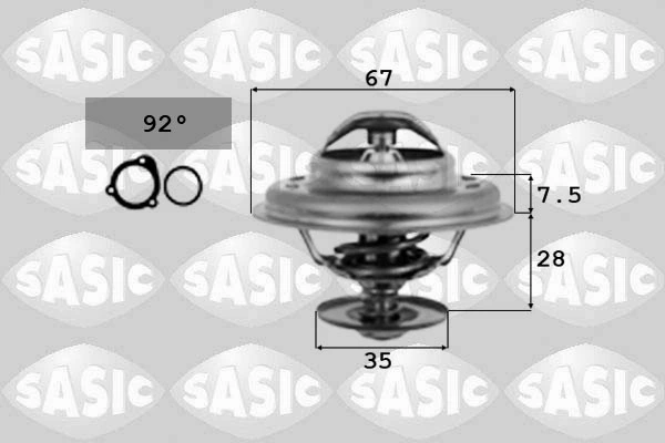 Thermostat, coolant