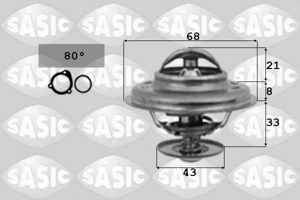 Thermostat, coolant