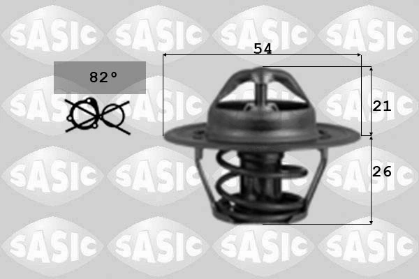 Thermostat, coolant
