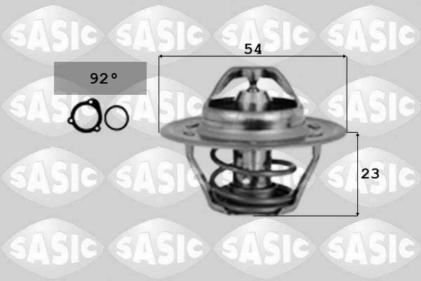 Thermostat, coolant