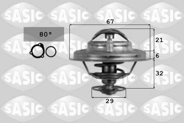 Thermostat, coolant